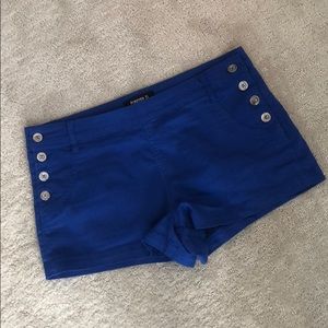 Blue Sailor Shorts - premium denim